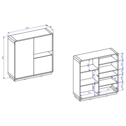 Pharao24 Esszimmer Highboard Sismail><noscript><img width=