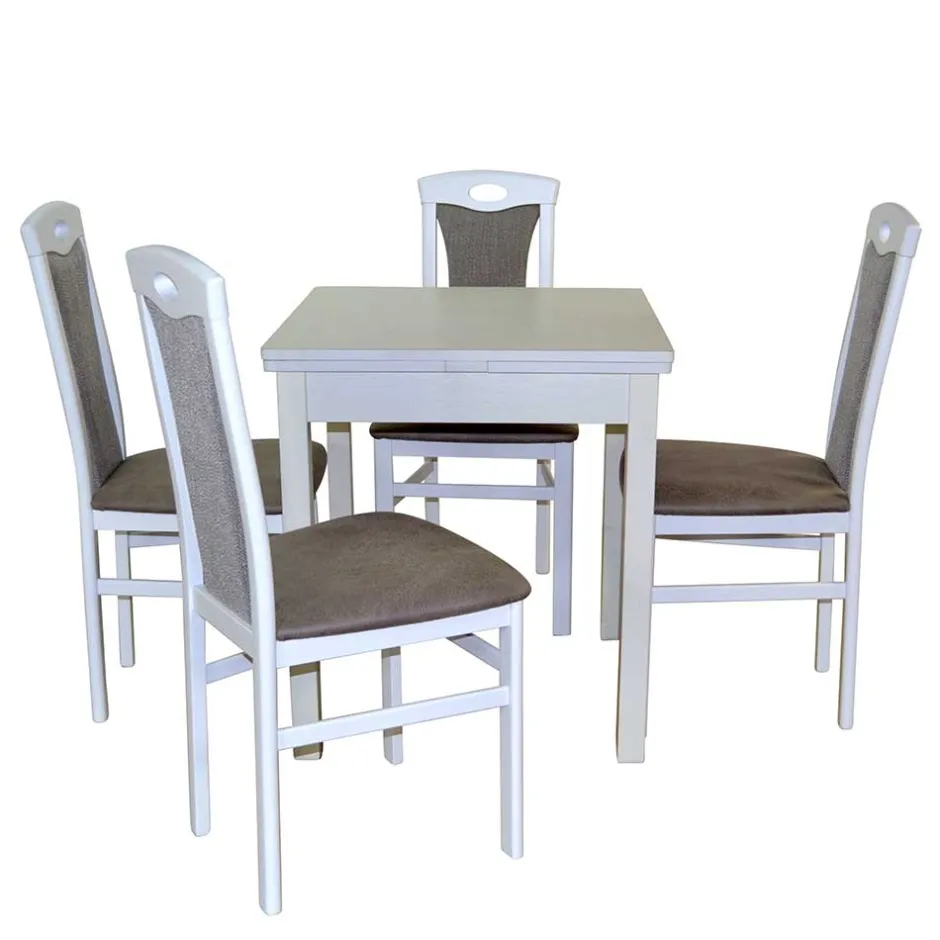 Pharao24 Esszimmer Komplett Set Leica> Tisch Mit Stühlen|Esszimmer Sets