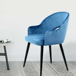 Armlehnstühle*Pharao24 Esszimmer Polsterstuhl Domenicus