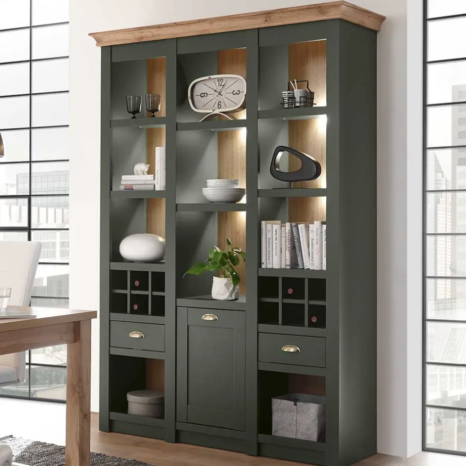 Pharao24 Esszimmer Regal Vashina> Regalschränke|Wohnzimmerregale