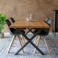 Pharao24 Esszimmer Sitzgruppe Johns> Tisch Mit Stühlen|Esszimmer Sets