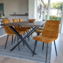 Pharao24 Esszimmer Sitzgruppe Taavis> Tisch Mit Stühlen|Esszimmer Sets