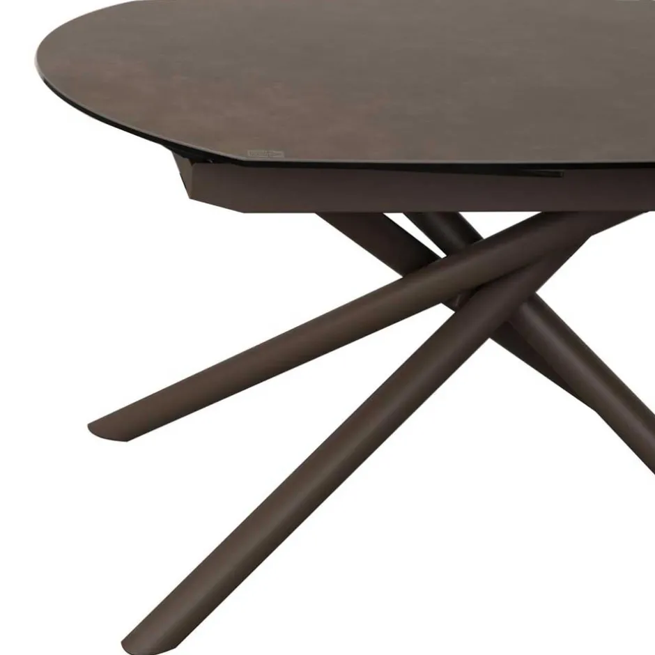 Pharao24 Esszimmer Tisch Emilina> Glastische|Ausziehtische