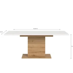 Ausziehtische*Pharao24 Esszimmer Tisch Javolena