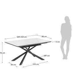 Küchentisch|Esstische*Pharao24 Esszimmer Tisch Mutonios