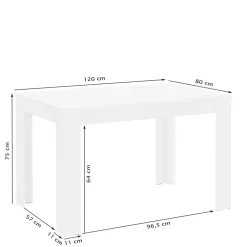Küchentisch|Esstische*Pharao24 Esszimmer Tisch Noele