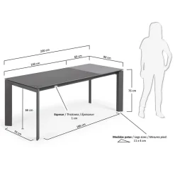 Ausziehtische*Pharao24 Esszimmer Tisch Syrata