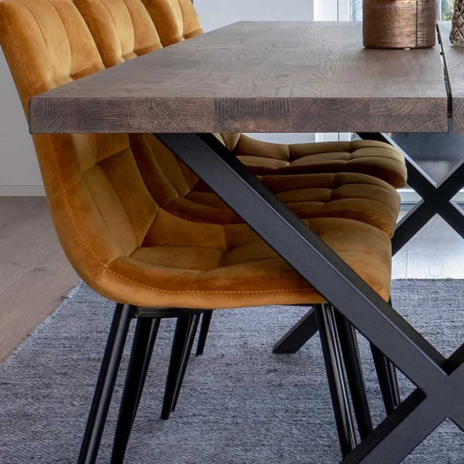 Pharao24 Esszimmer Tischgruppe Virian> Tisch Mit Stühlen|Esszimmer Sets