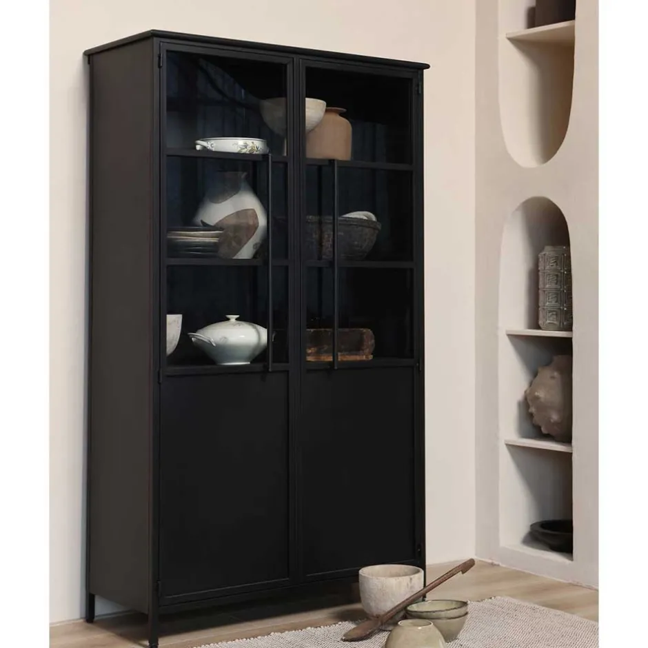 Wohnzimmerschrank|Vitrinenschrank*Pharao24 Esszimmer Vitrine Annica