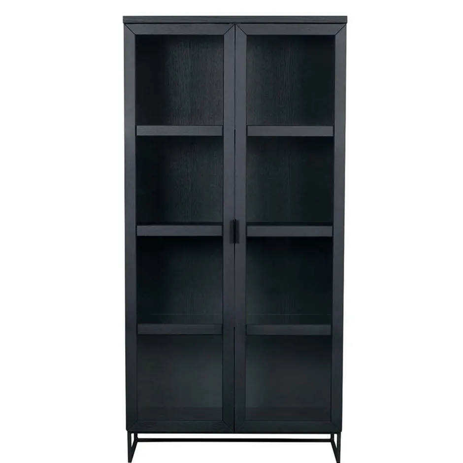 Pharao24 Esszimmer Vitrine Lusian> Wohnzimmerschrank|Massivholz Schränke