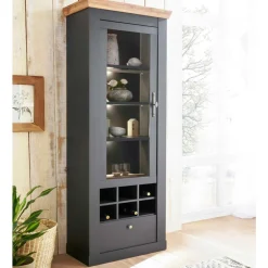 Pharao24 Esszimmer Vitrine Saridio> Vitrinenschrank|Büchervitrinen