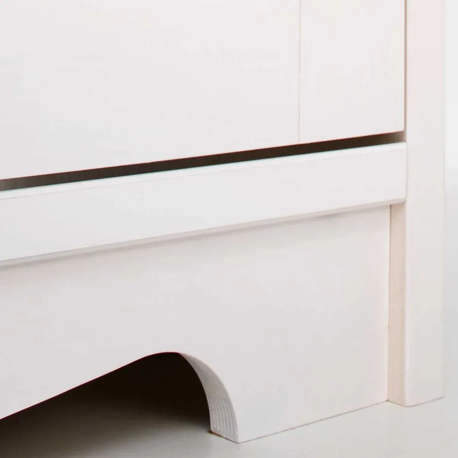 Pharao24 Esszimmer Vitrinenschrank Luizana> Wohnzimmerschrank|Massivholz Schränke