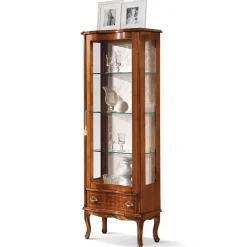 Massivholzmöbel|Vitrinenschrank*Pharao24 Esszimmer Vitrinenschrank Maggio