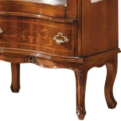 Massivholzmöbel|Vitrinenschrank*Pharao24 Esszimmer Vitrinenschrank Maggio