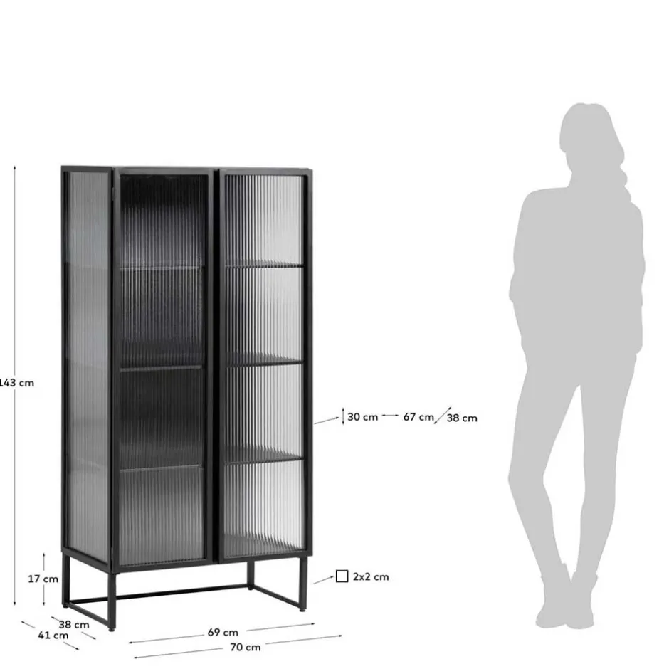 Vitrinenschrank|Stauraumvitrinen*Pharao24 Esszimmer Vitrinenschrank Matrera