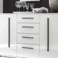 Moderne Wohnwände|Wohnwand 300 Cm*Pharao24 Esszimmer Wohnwand Bistian