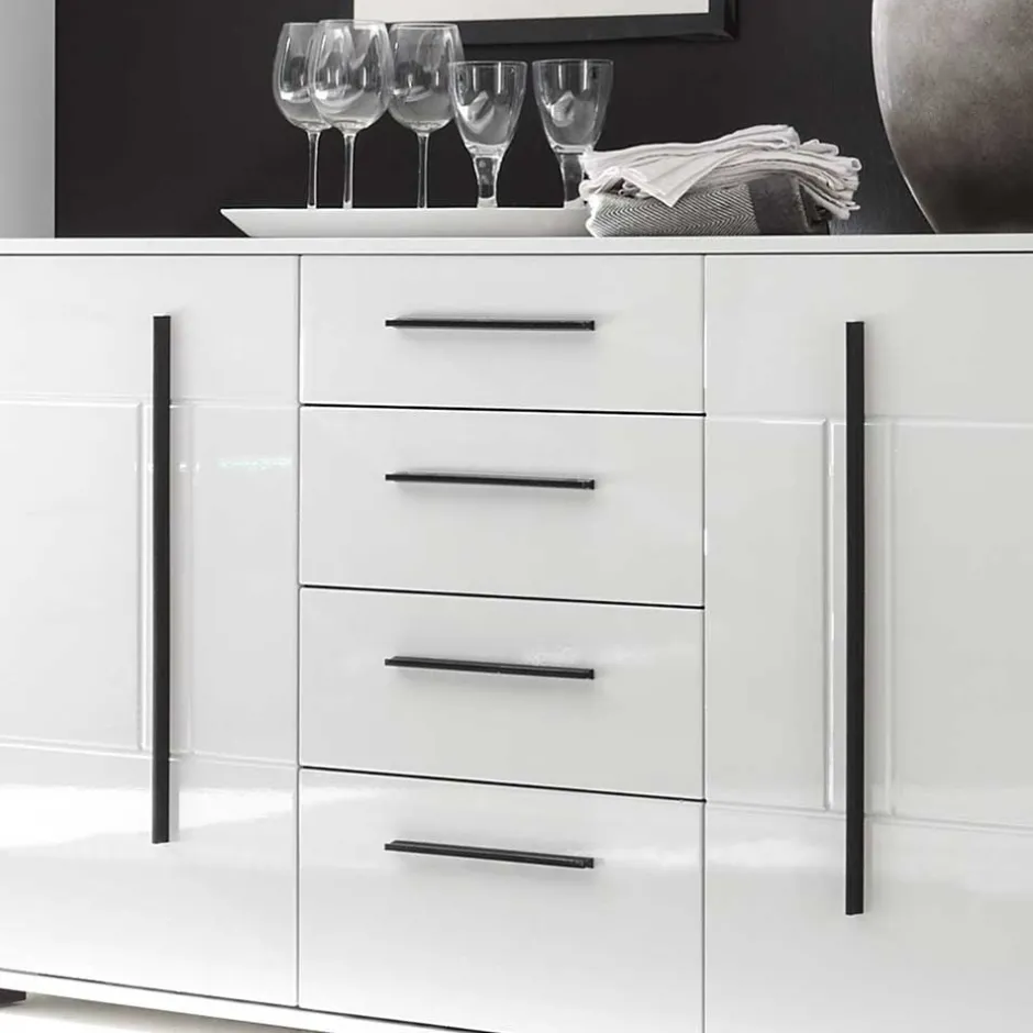 Moderne Wohnwände|Wohnwand 300 Cm*Pharao24 Esszimmer Wohnwand Bistian