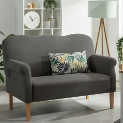 Pharao24 Esszimmercouch Anthrazit Sinfonica> Wohnzimmercouch|2 Sitzer Sofa