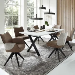 Tisch Mit Stühlen|Esszimmer Sets*Pharao24 Esszimmergarnitur Luzie