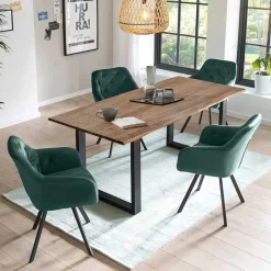 Pharao24 Esszimmergarnitur Thima> Tisch Mit Stühlen|Esszimmer Sets