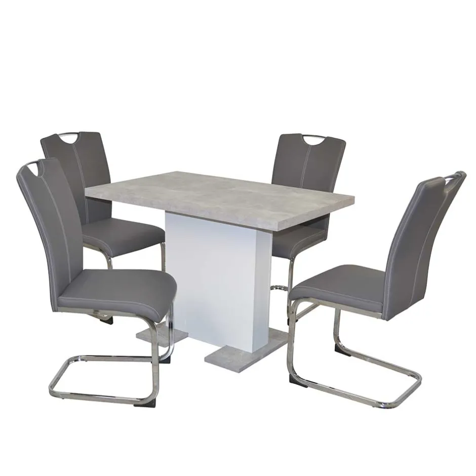 Pharao24 Esszimmermöbelset Tobe> Sitzgruppen|Tisch Mit Stühlen