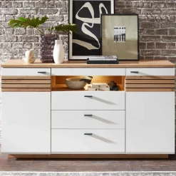 Sideboards*Pharao24 Esszimmersideboard 175 cm breit Luzie