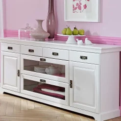 Pharao24 Esszimmersideboard Henjov> Küchenkommode|Esszimmerkommoden