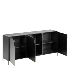 Küchenkommode|Wohnzimmerkommoden*Pharao24 Esszimmersideboard Metall Handray