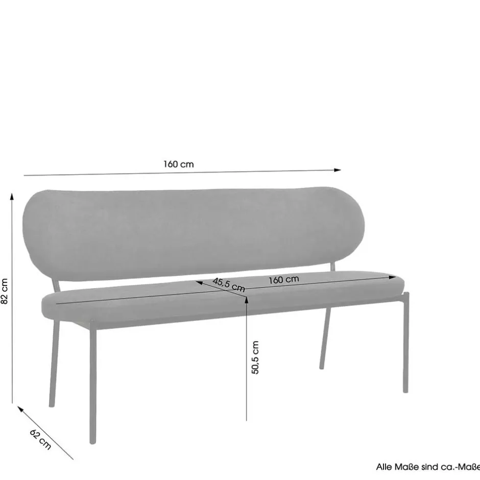 Küchenbank|Esszimmerbänke*Pharao24 Esszimmersitzbank Zalabete