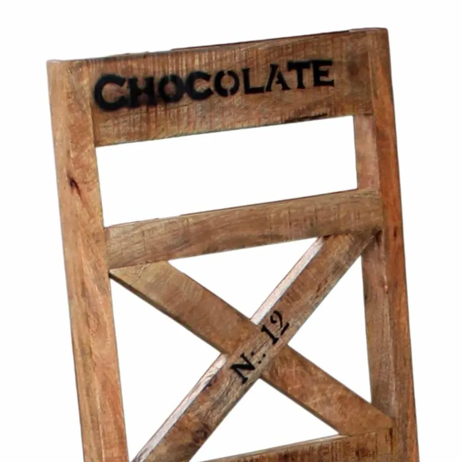 Massivholz Stühle*Pharao24 Esszimmerstuhl Brave