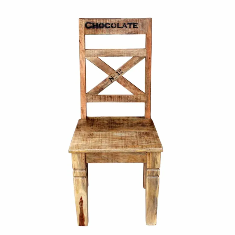 Massivholz Stühle*Pharao24 Esszimmerstuhl Brave