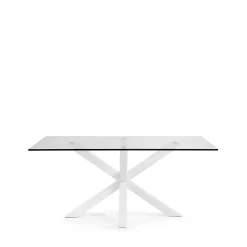 Pharao24 Esszimmertisch Lowell> Glastische