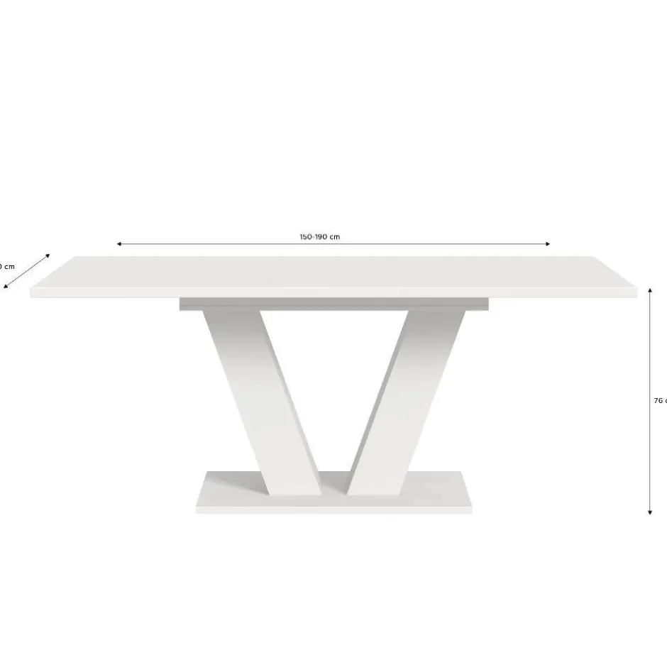 Pharao24 Esszimmertisch modern Finlay> Ausziehtische