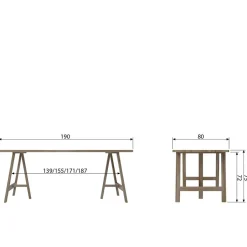 Küchentisch|Esstische*Pharao24 Esszimmertisch Oristano