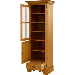 Wohnzimmervitrinen|Massivholz Schränke*Pharao24 Esszimmervitrine Meclavra