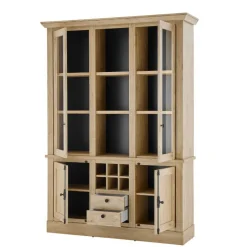 Büchervitrinen*Pharao24 Esszimmervitrinenschrank Jennva