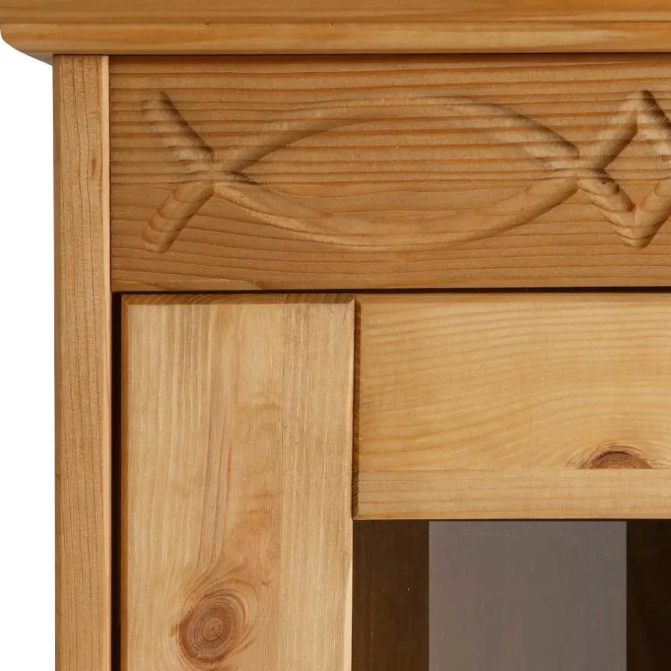 Pharao24 Esszimmervitrinenschrank Sydney> Vitrinenschrank|Stauraumvitrinen