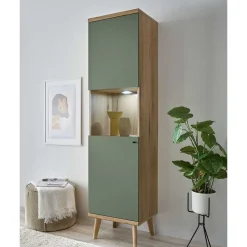 Pharao24 Esszimmervitrinenschrank Lora> Stauraumvitrinen