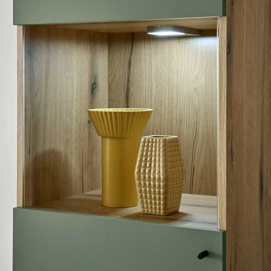 Pharao24 Esszimmervitrinenschrank Lora> Stauraumvitrinen