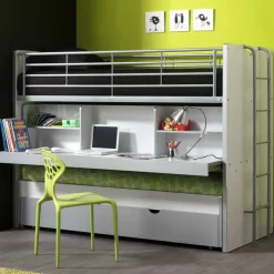 Kinderbetten*Pharao24 Etagenbett Lining