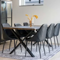 Pharao24 Factory Essgrupe Paulo> Tisch Mit Stühlen|Esszimmer Sets