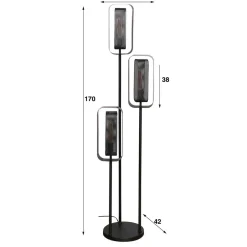 Lampen Und Leuchten*Pharao24 Factory Stehlampe Stramo