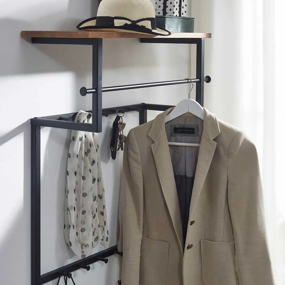 Pharao24 Factory Wandgarderobe Zerettan> Wandgarderoben|Massivholz Garderoben