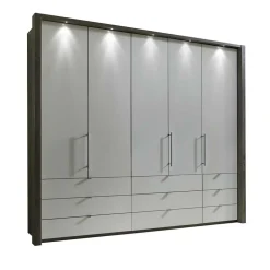 Pharao24 Falttüren Kleiderschrank Audra> Kleiderschränke|Schlafzimmerschränke