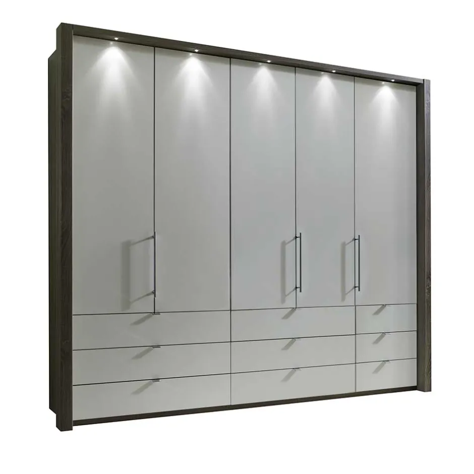 Pharao24 Falttüren Kleiderschrank Audra> Kleiderschränke|Schlafzimmerschränke