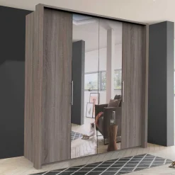 Jugendkleiderschrank*Pharao24 Falttüren Kleiderschrank Vasilio