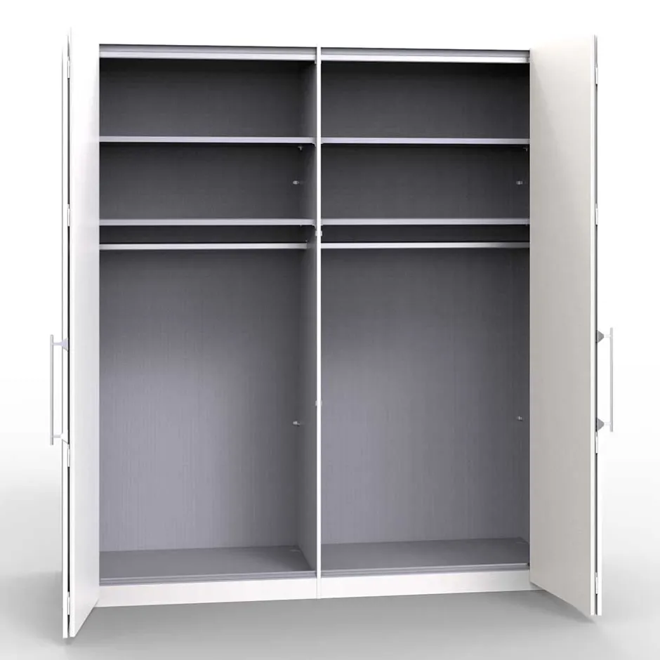 Jugendkleiderschrank*Pharao24 Falttüren Schlafzimmerkleiderschrank Invelita