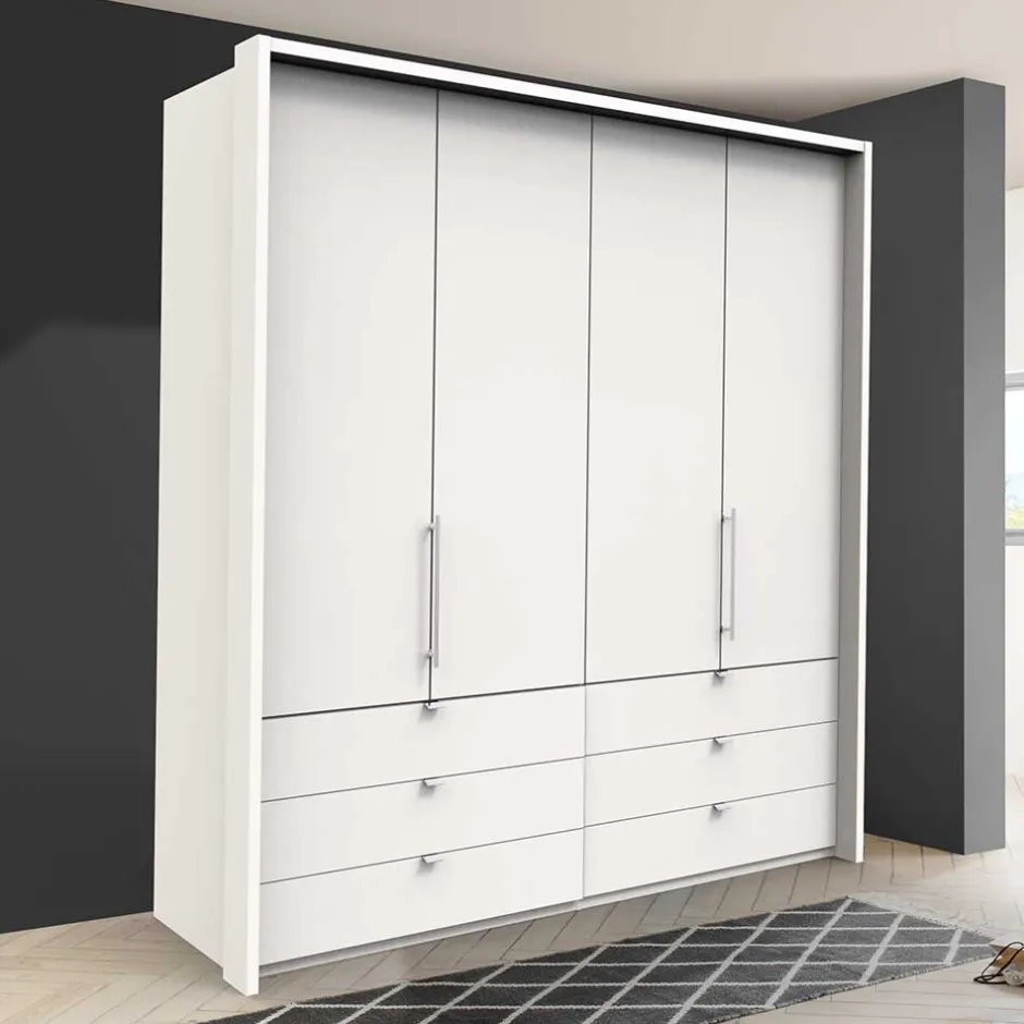 Jugendkleiderschrank*Pharao24 Falttüren Schlafzimmerschrank Emiliano