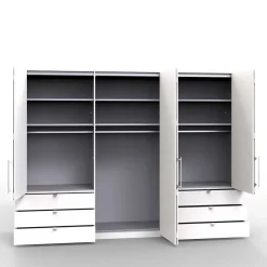 Kleiderschränke|Schlafzimmerschränke*Pharao24 Falttürenschrank Melzica