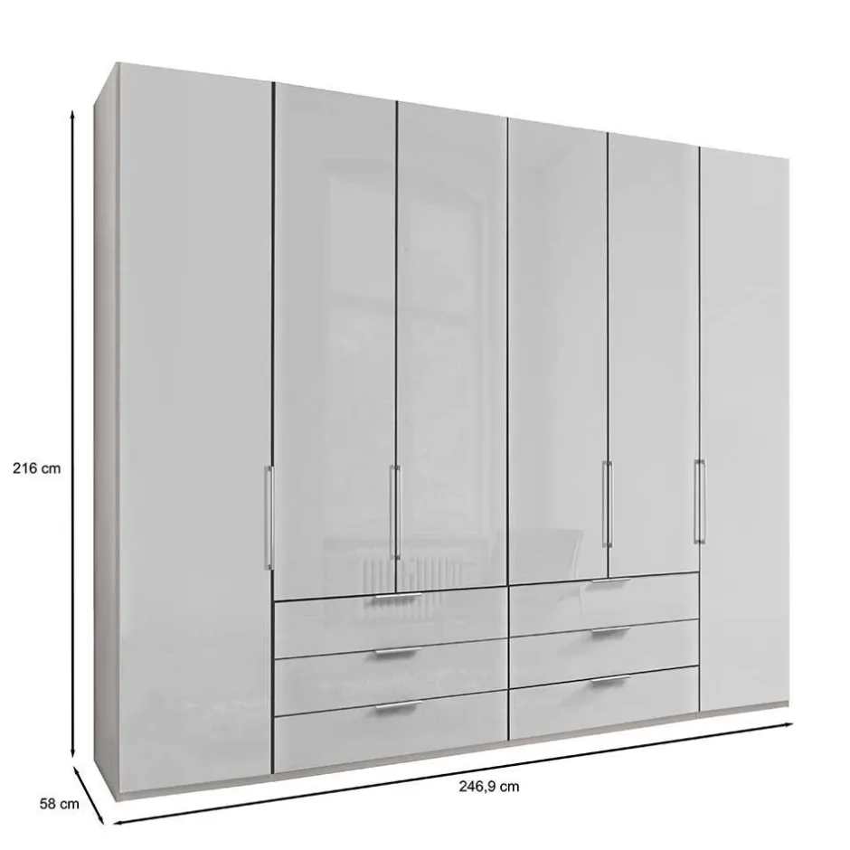Kleiderschränke|Schlafzimmerschränke*Pharao24 Falttürenschrank Monchy